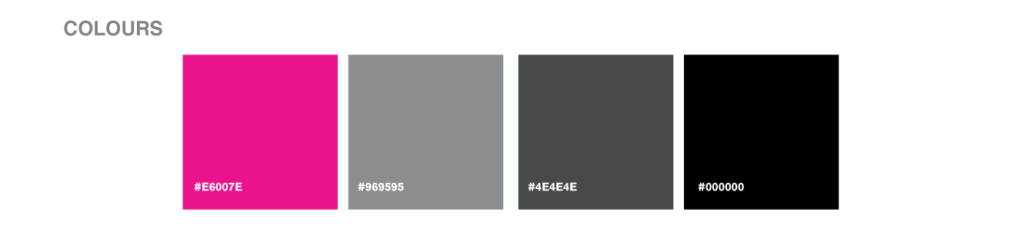 Flyme Branding Colours Scheme